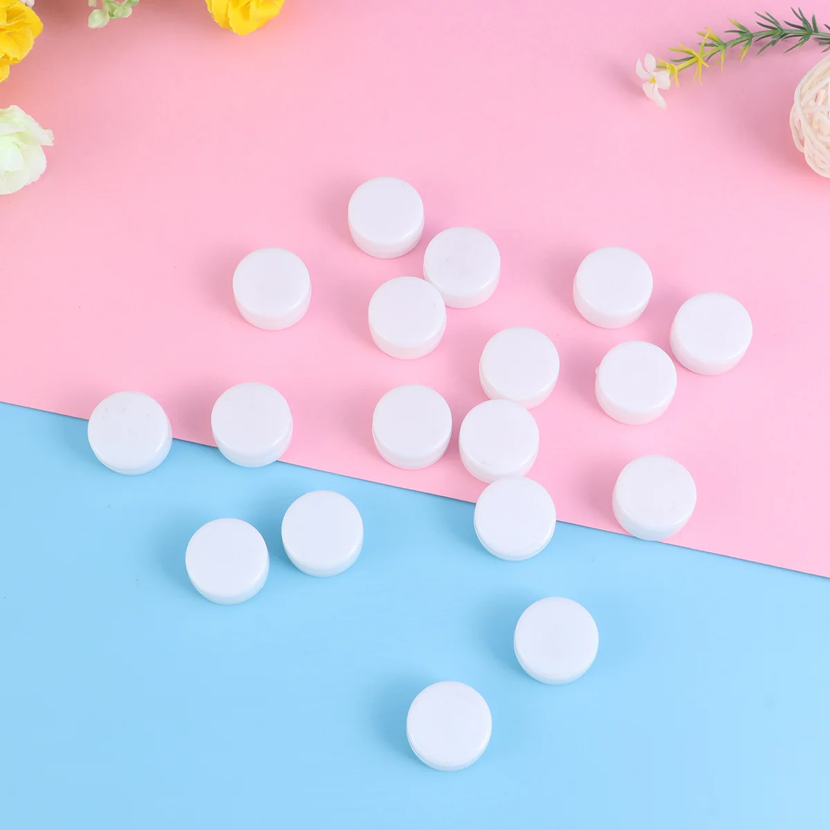 

100Pcs Plastic Noise Box 22mm Baby Squeaker Insert for Stroller Crib Infant Bedside Bells