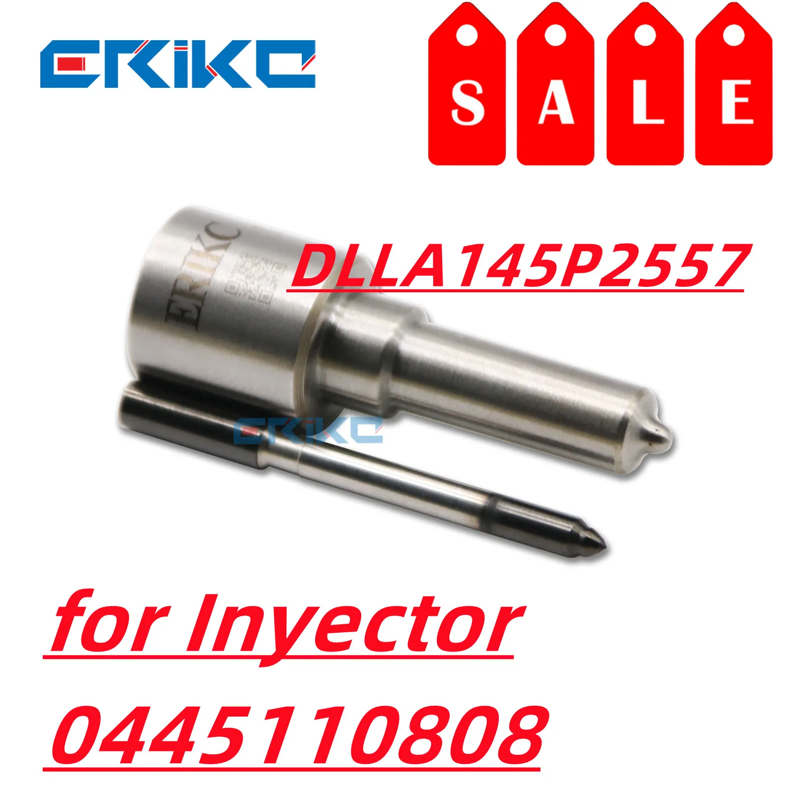 DLLA145P2557 Genuine Fuel Injecor Nozzle DLLA 145 P 2557 Pump Diesel Fuel Nozzles DLLA 145P 2557 for Inyector 0445110808