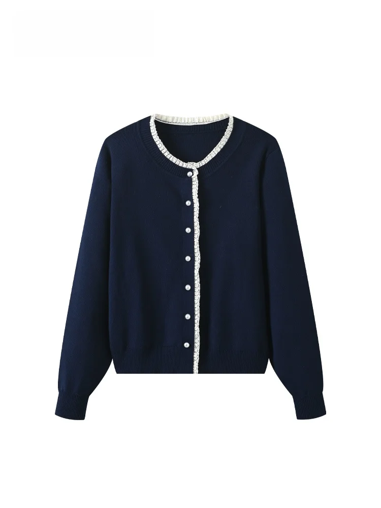 

Женский трикотажный топ Cara CLUB больших размеров с круглым вырезом и длинными рукавами, весенний, для коррекции фигуры, с эффектом омоложения