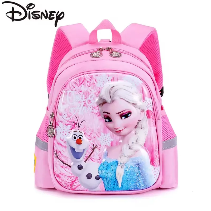 Disney Kindergarten Schoolbag Cartoon Elsa Shoulder Bag Girl Boy Handbag Baby Children Backpack Kid Frozen Schoolbag Backpack