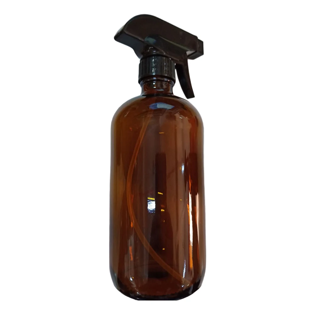 

2pcs 500ml Long Neck Glass Bottle Pump Dispenser Leakproof Large Capacity Travel Storage Clear Empty Bottle