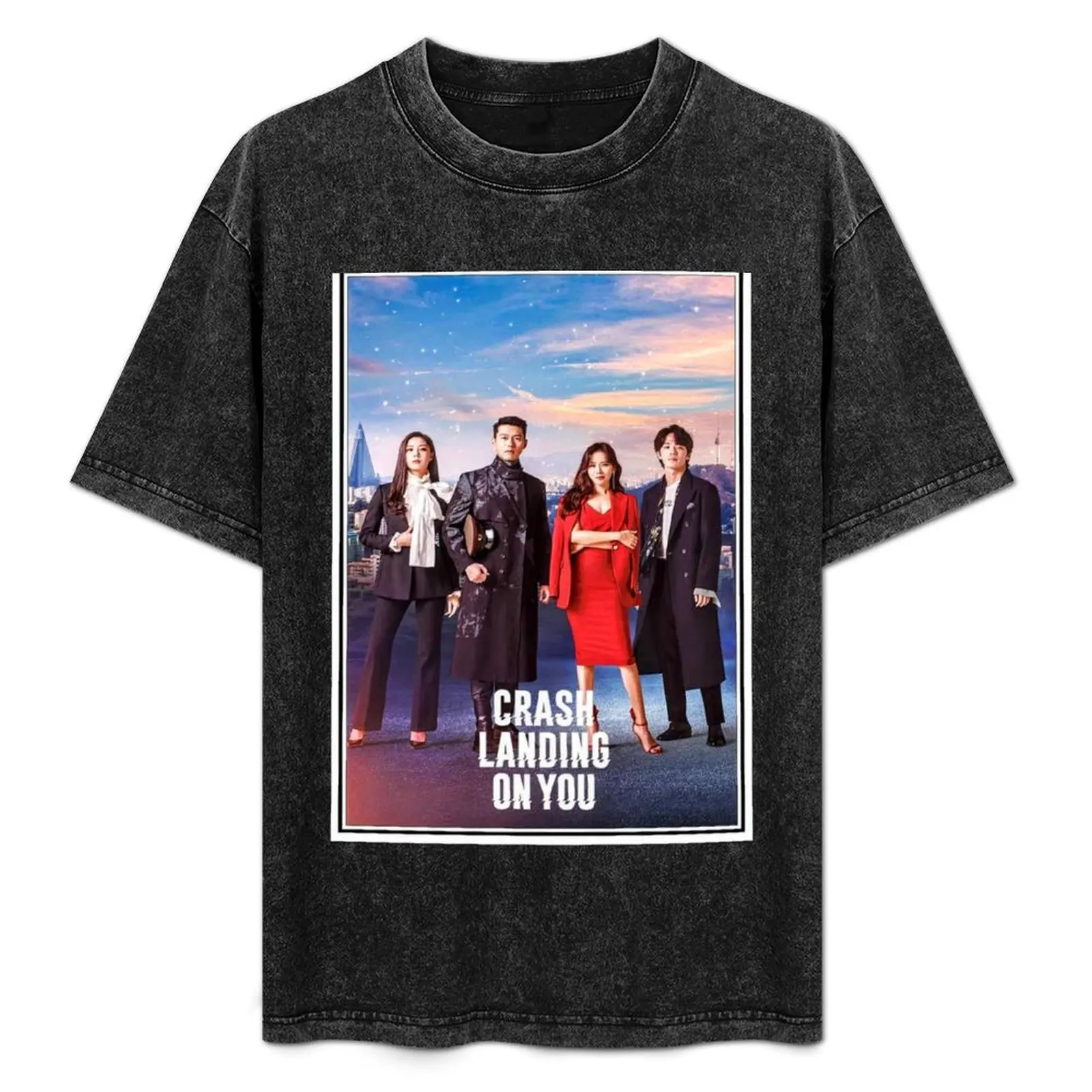 

crash landing on you T-Shirt Moisture Wicking Athletic T-Shirt