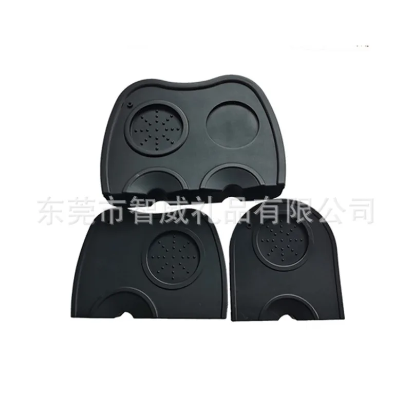 Espresso Coffee Tamper Mat-Silicone Anti-Skid Corner Pad Tamping Holder for Delonghi Breville Portafilter & Barista Accessories