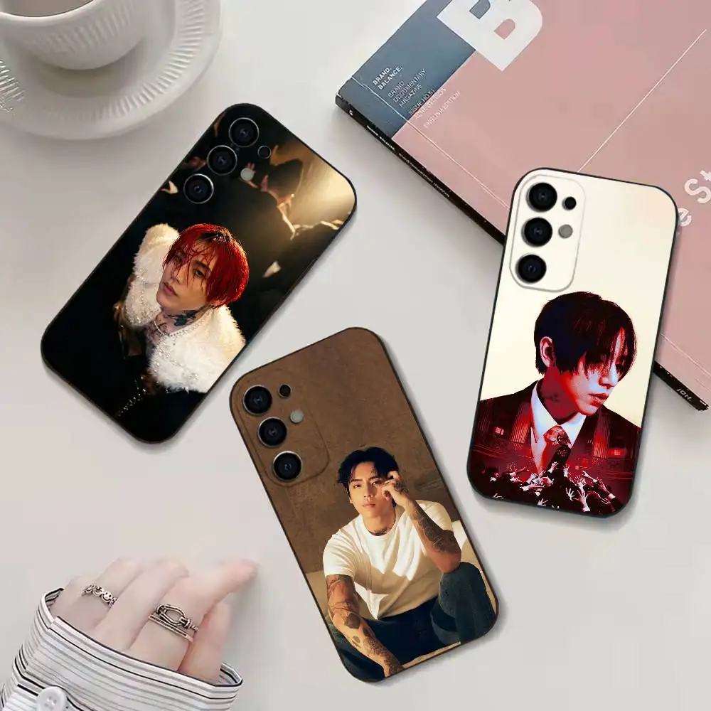 KPop Popularity D-DPR IanS Phone Case For Samsung S26,25,24,23,22,21,20,30,Ultra,Plus,Fe,Lite Black Shell