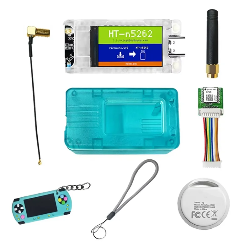 

Устройство слежения ABJF-Anti-Lost для Find My APP Smart Tag Mesh Node T114 Металастичный трекер Nordic NRF52840 SX1262