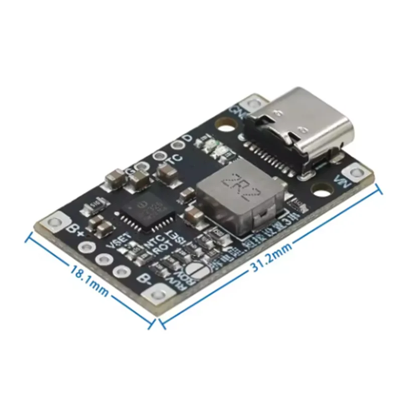 3.7V lithium battery 5V charging 2 strings 3 strings lithium battery boost charging module supports QC fast charging