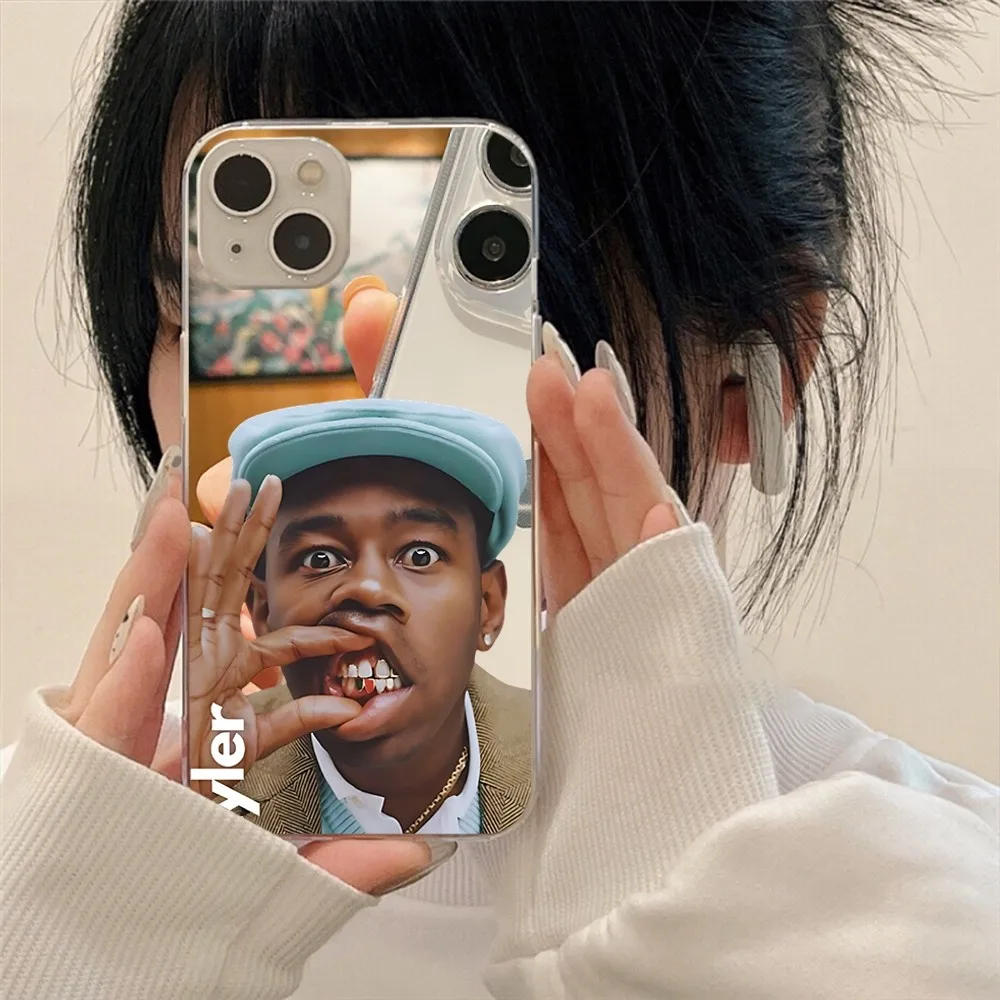 Tyler The Creator Phone Case For Iphone 15 11 13 14 Pro Max 7 8 Plus X Xr Xs Max 16pro 12mini Transparent Cover