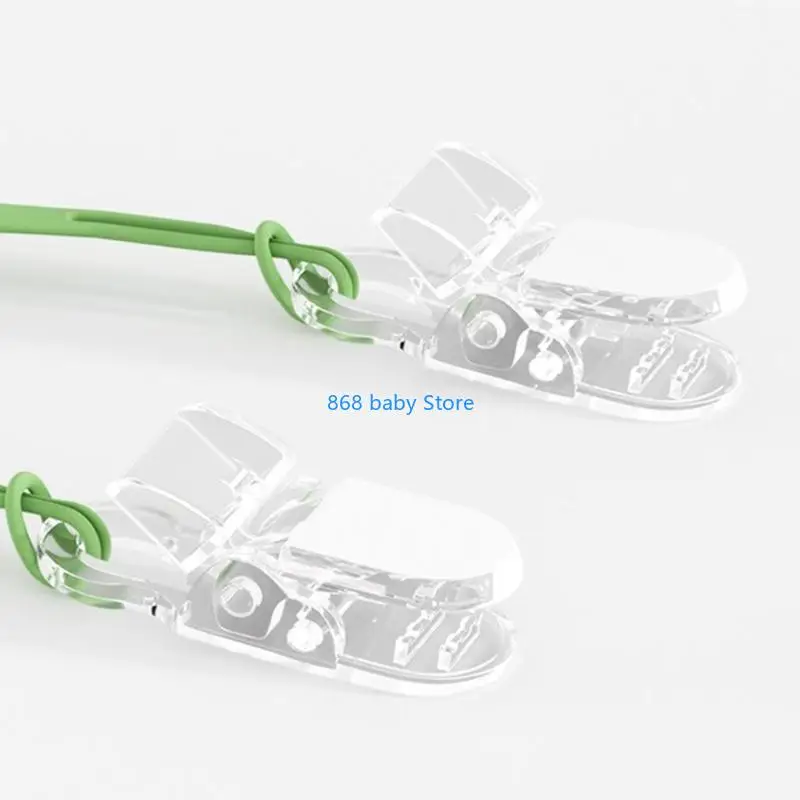 29EE Động Ăn Quần Áo Bảo Vệ Cho Trẻ Sơ Sinh Khăn Ăn Giá Đỡ Khăn Ăn Cho Bé Kẹp Yếm Giá Đỡ Kẹp Khăn Ăn Dây Đeo Cổ