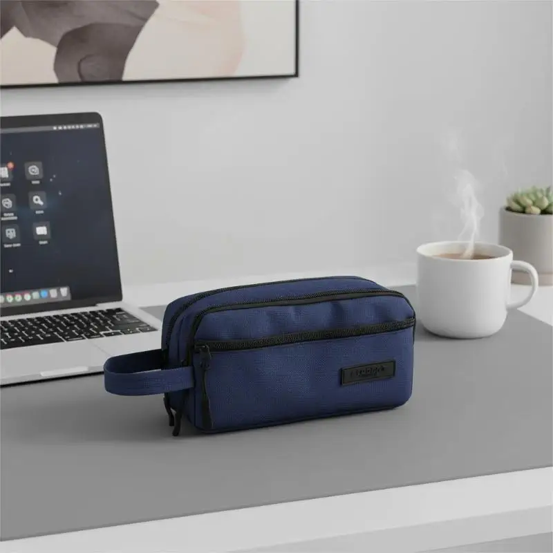 All-In-One Waterproof Mens Toiletry and Womens Cosmetic Bag for Travel