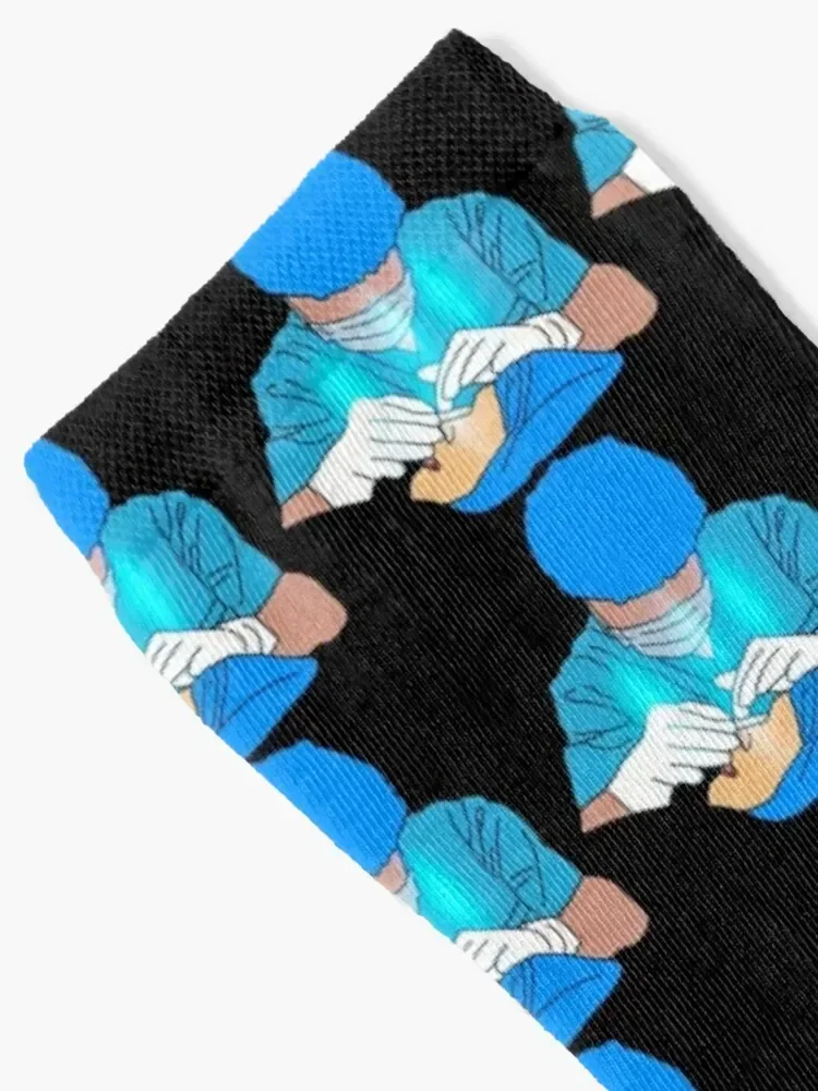 Plastic Surgeon Socks floor retro Socks Male Women's