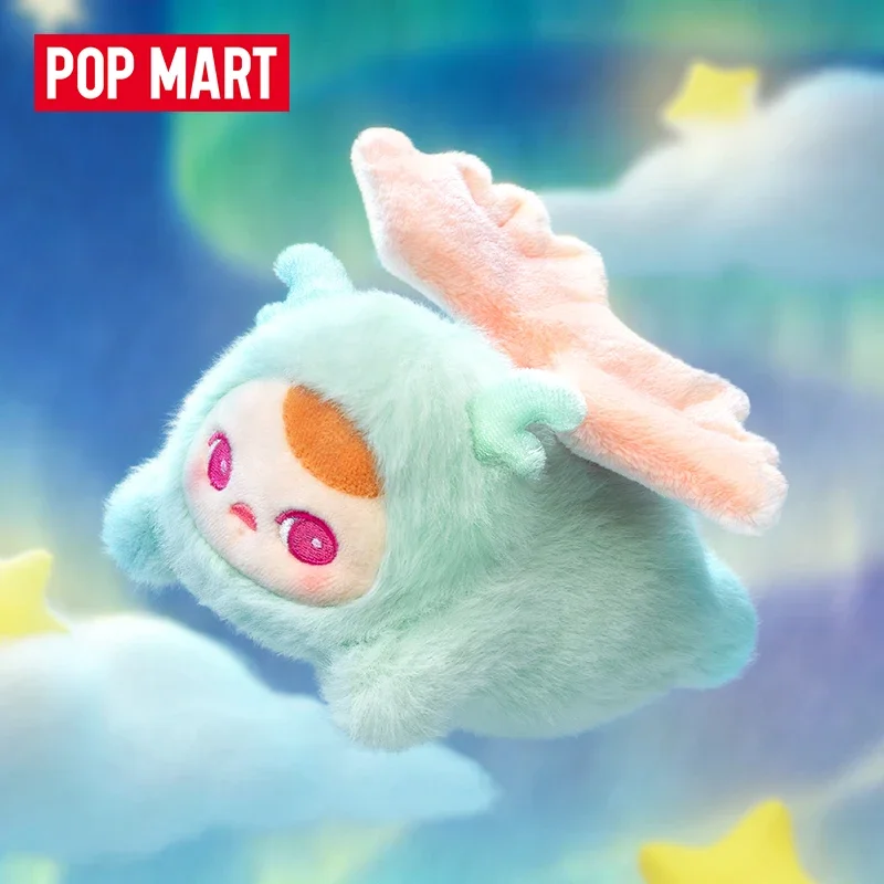 POPMART PUCKY BEANIE BABIES FLYING Series Blind Box Guess Bag Scatola misteriosa Giocattoli Bambola Cute Anime Figure Ornamenti per il desktop Regalo