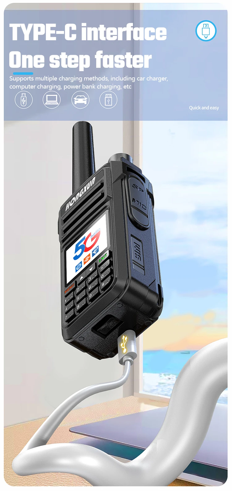 Zello Walkie Talkie, slot per schede Dual Sim, POC globale, Android, radio di rete a distanza illimitata, 2G, 3G, 4G