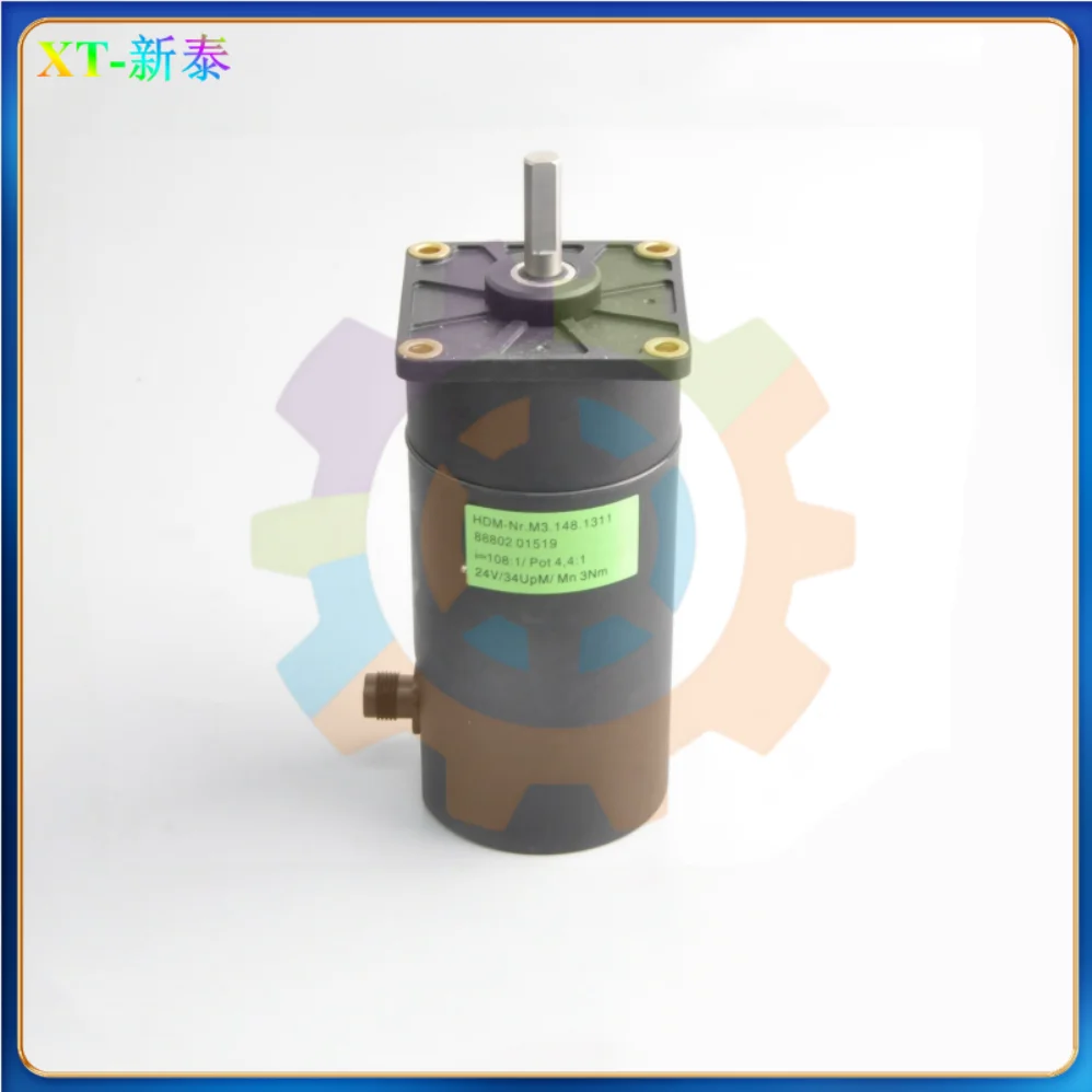 

Хорошее качество, двигатель с сервоприводом, 24 В постоянного тока, двигатель с регулировкой давления M3.148.1311, мотор-редуктор для деталей Heidelberg SM102 CD102