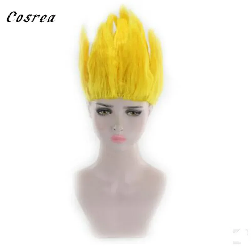 Anime With Costume Props Zamasu Wigs With Super Son Goku Cosplay Wigs Hair for Mens Women Halloween Cos Wigs