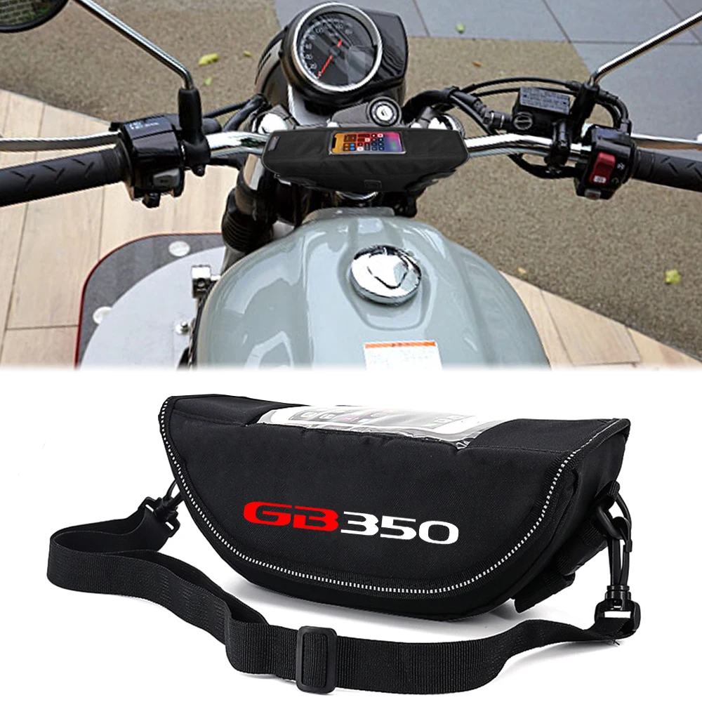 

For HONDA GB350S GB350 Motorcycle accessory Waterproof And Dustproof Handlebar Storage Bag navigation bag