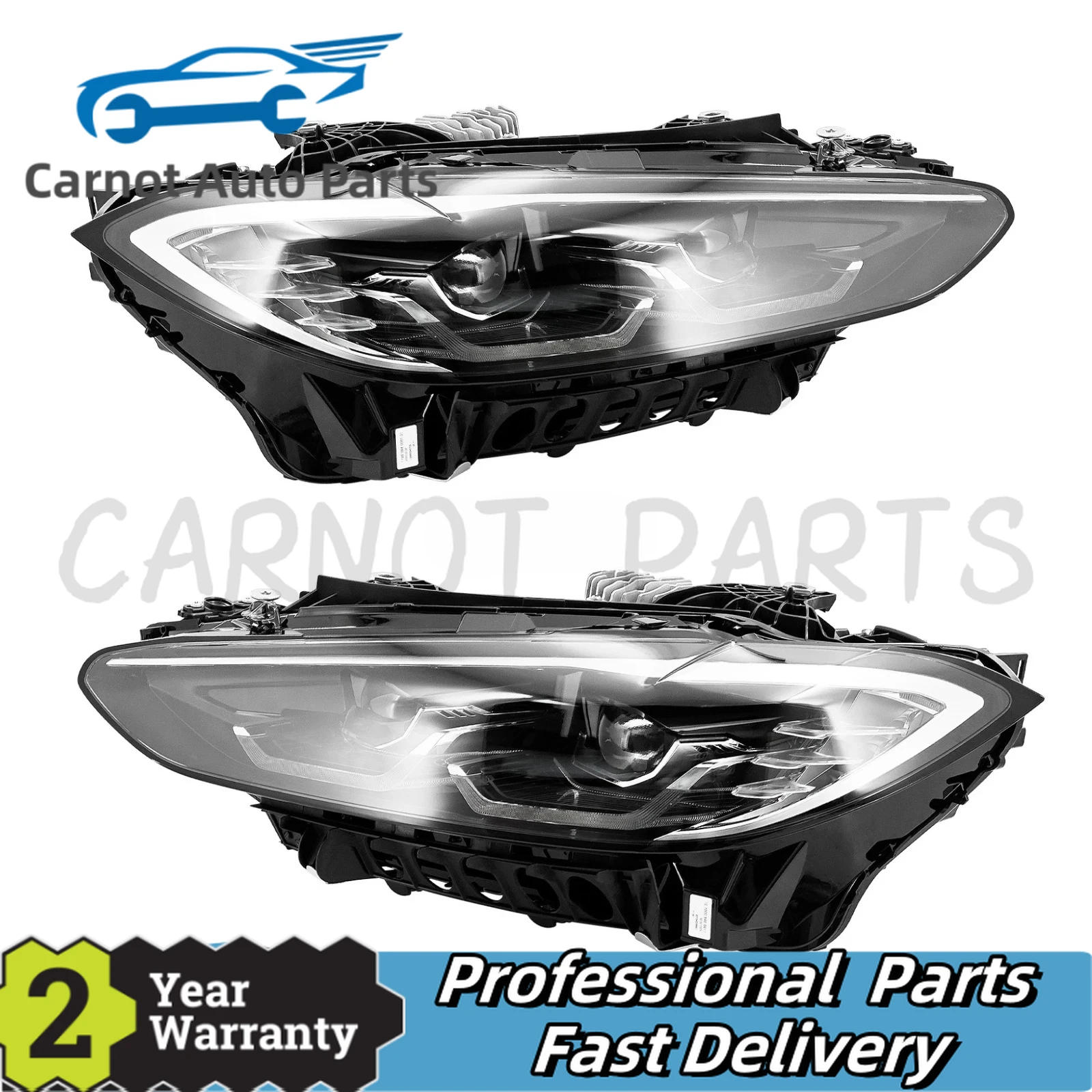 

1 шт. левая или правая светодиодная фара для BMW 430i 440i M3 M4 G80 I4 2021 2022 2023 2024 с модулем