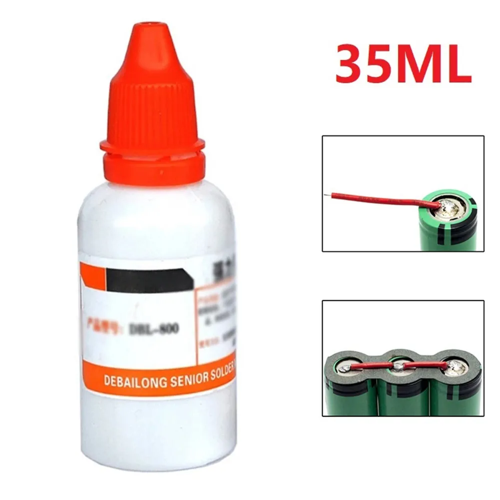 20ml 35ml 50ml Stainless Steel Liquid Flux Soldering Non-toxic Copper HWY-800 Paste Flux Liquid Solders Tool Quick Welding