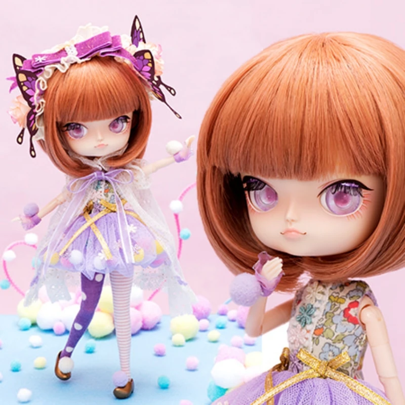 Genuine Pullip Doll Label Dal D-168 Manuel D-169 Pixie Action Figures Original Box Bjd Doll Collect Toys Ornament Birthday Gift