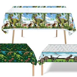 Dinosaur Plastic Tablecloth Dinosaur Birthday Party Table Covers Boy Birthday Baby Shower Party Decorations Supplies Picnic