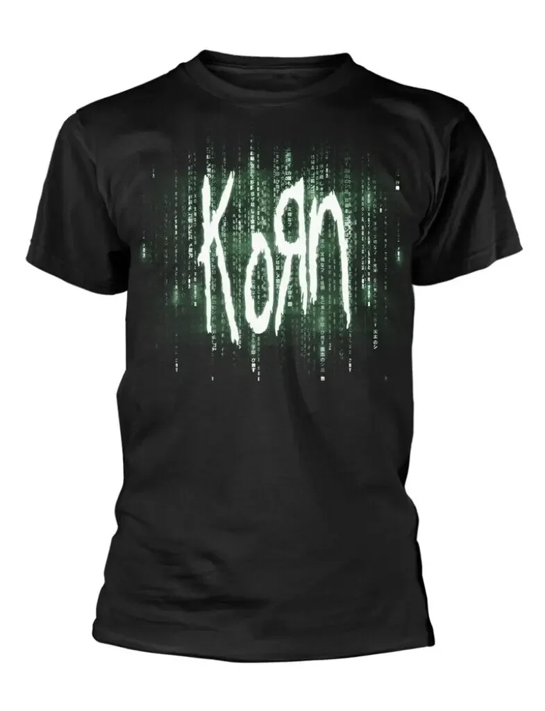 Korn Matrix Black T Shirt New Official