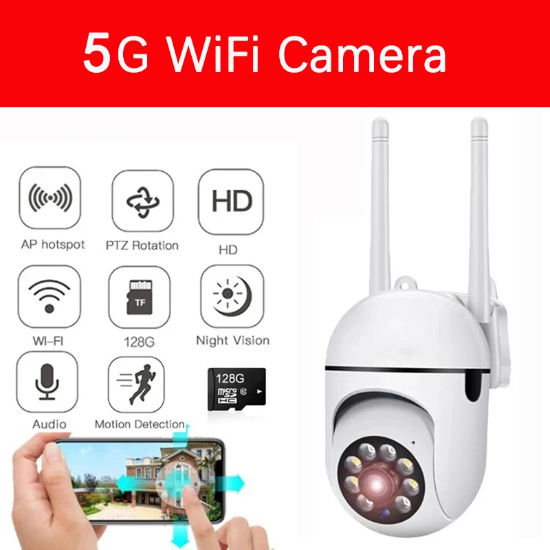 

Камера видеонаблюдения YIIOT HD с поддержкой Wi-Fi и 4-кратным цифровым зумом
