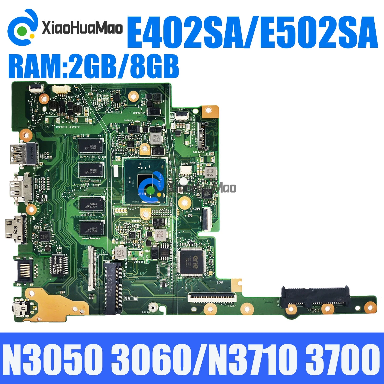 

E402SA With N3050 N3060 N3150 N3160 N3700 N3710 Mainboard For ASUS E402SA E502SA X502SA F502SA L502SA L402SA Laptop Motherboard