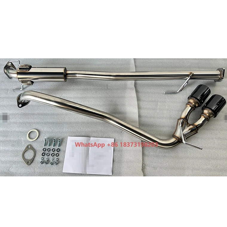 

Exhaust System Carbon Dual Tail Tip Muffler Exhaust Pipe Performance Exhaust System for REVO 2015-2023