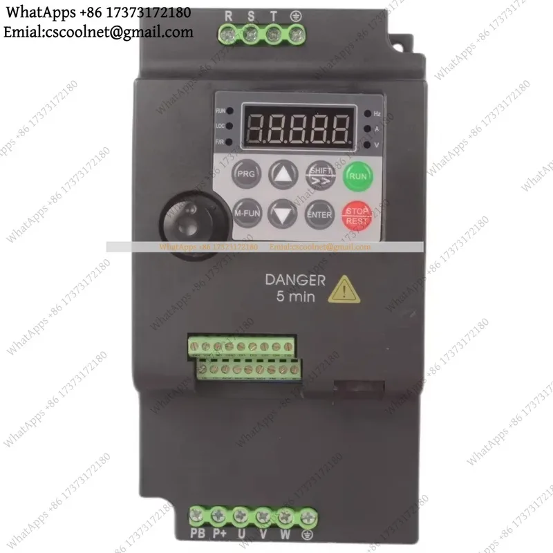ZUKED 310 0.75-5.5kw VFD Inverter 220V 380V Input 220V 380V Output 3 Phase Motor Speed Controller Frequency Converter