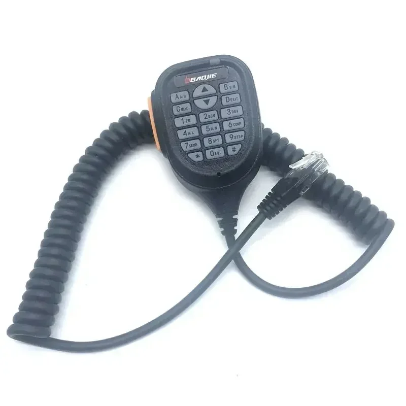 Original BJ-218 BJ-318 PTT Mic Microphone Seapker Compatible with Zastone Z218 25W Long Range Car Mobile CB Radio Walkie Talkie