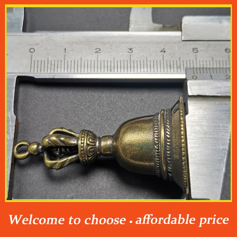 VV 1pc new bronze bell Brass Handicraft die-casting Drop Wind Bell Tibetan Bronze Bell Creative