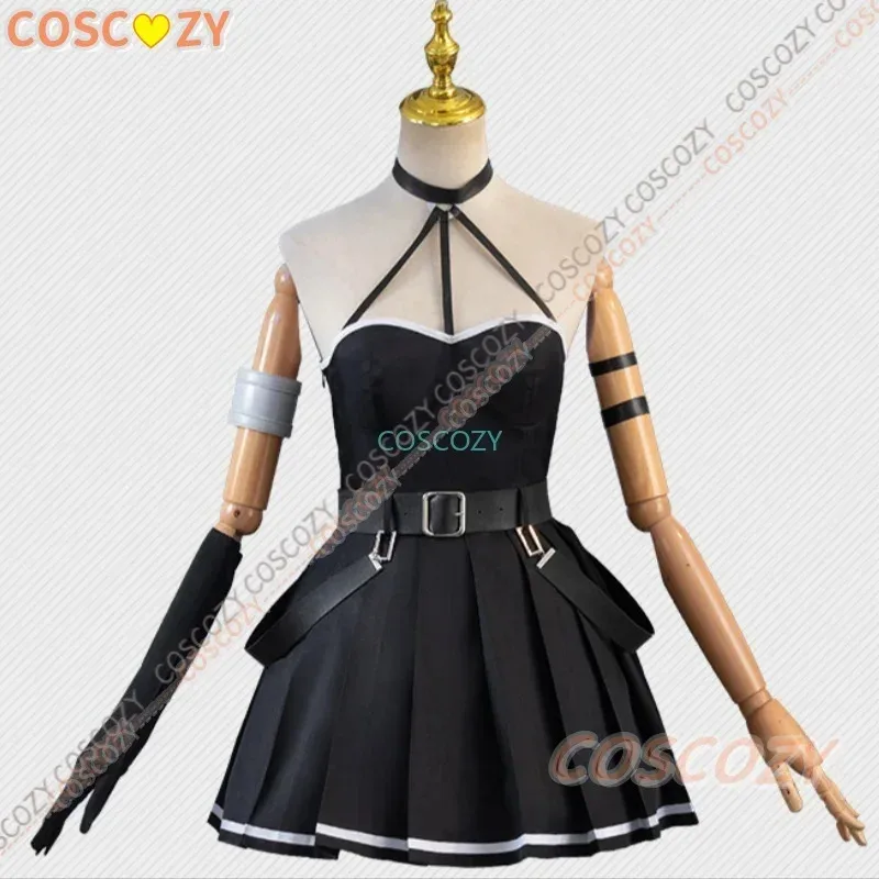 Ubel Cosplay Costume Anime Frieren Beyond Journey‘s End Women Frieren Fern Black Dress Halloween Carnival Party Outfits