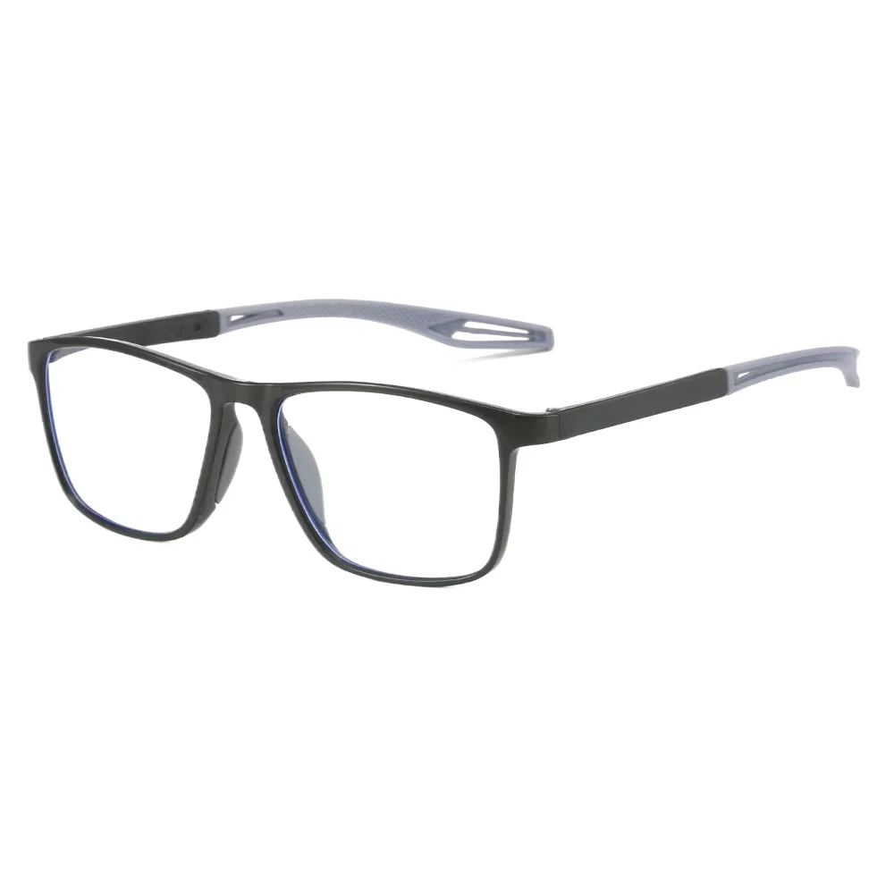 Gafas de lectura cuadradas ultraligeras para hombre y mujer, lentes de alta definición, graduadas, con dioptrías de 0 a + 4,0