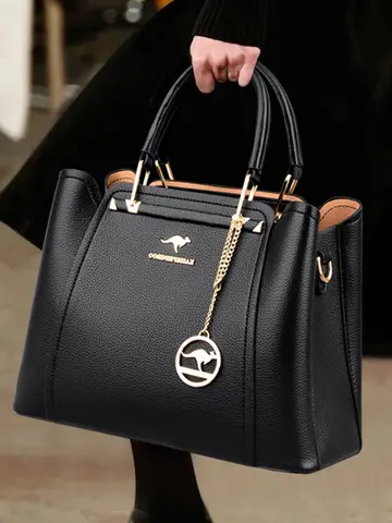 2024 럭셔리 여성 디자이너 3 레이어 어깨 크로스 바디 백 여성용 대용량 가죽 핸드백 구매자 브랜드 메신저 토트 백