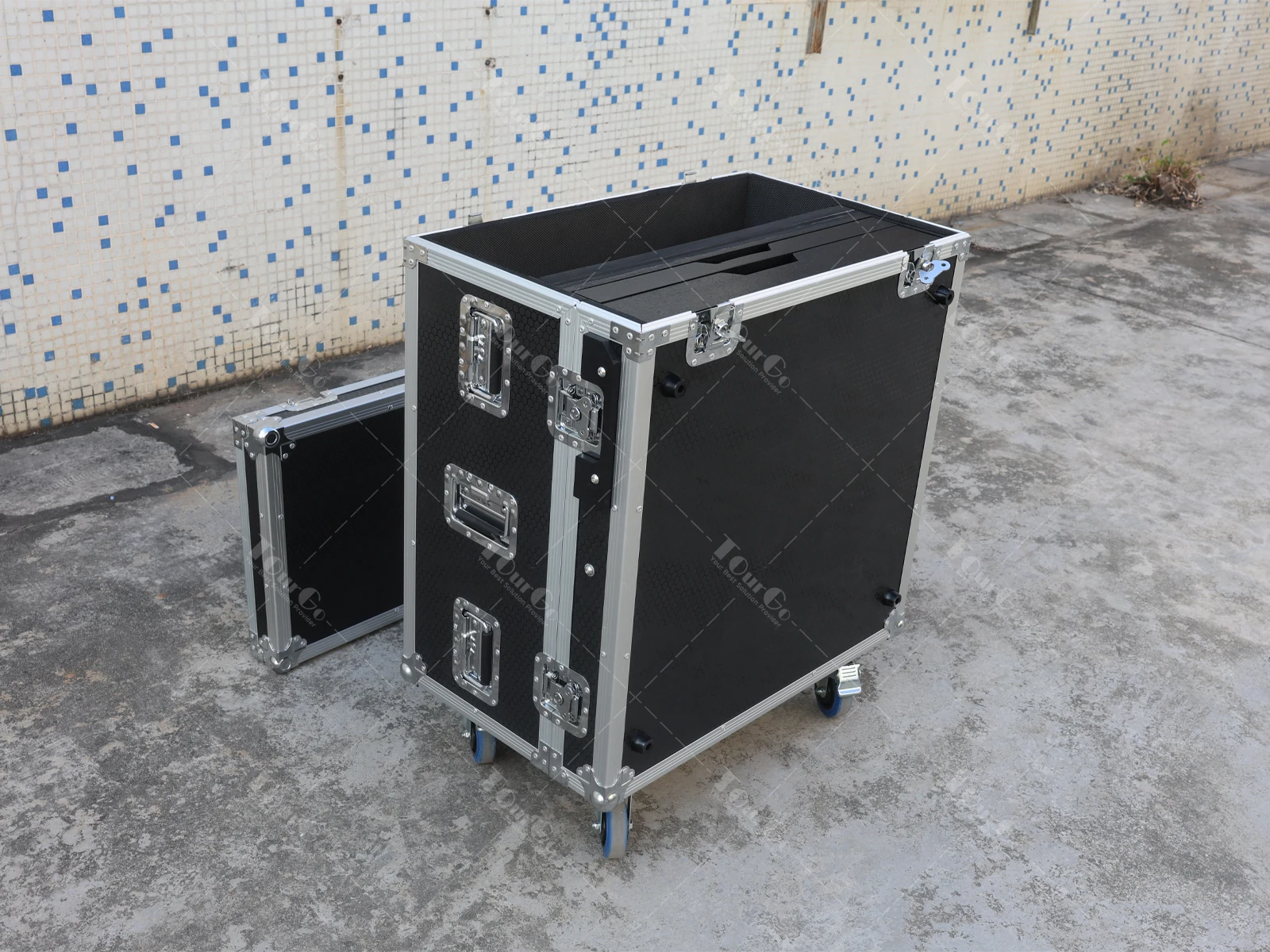 Waves EMotion LV1 Mixer Controller Flight Case tout-en-un avec extractible et tiroir