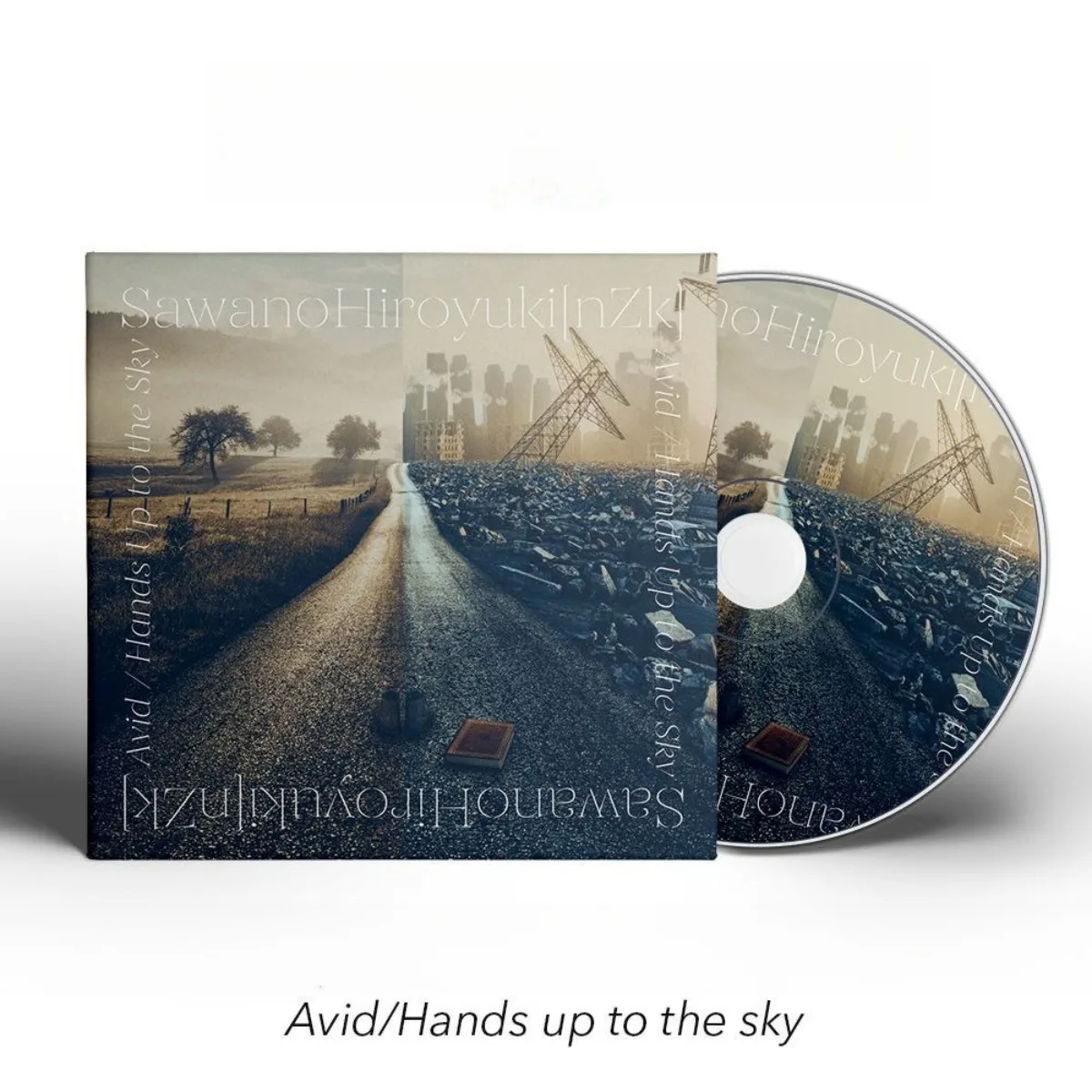 

SawanoHiroyuki[nZk] 86 Eighty-Six Ending Theme Single Avid/Hands Up To The Sky Anime OST Soundtrack Music CD, Only CD