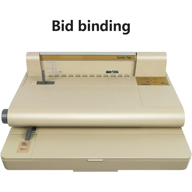 Electric Multi-Hole Punch/Binding Machine (500-Sheet Capacity) – Compatible with Plastic Comb Bindings