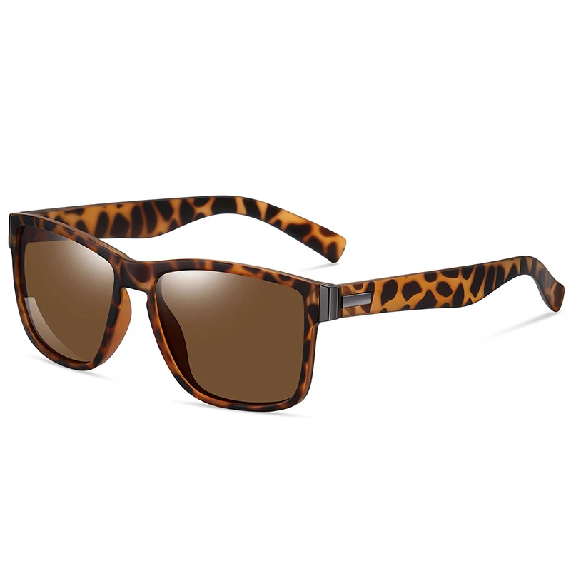 VCKA Myopia Sunglasses Square Prescription -0.5 To -6.0 Women Men Polarized Colorful Lens Sports Nearsighted Astigmatism Eywear