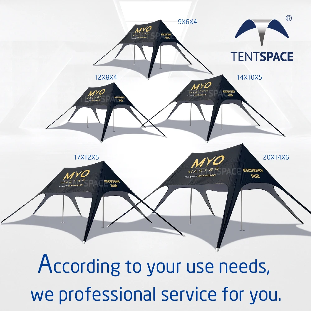 Factory Price Custom Event Spider Tent Beach Star Spider Camping Tent For Outdoor Display