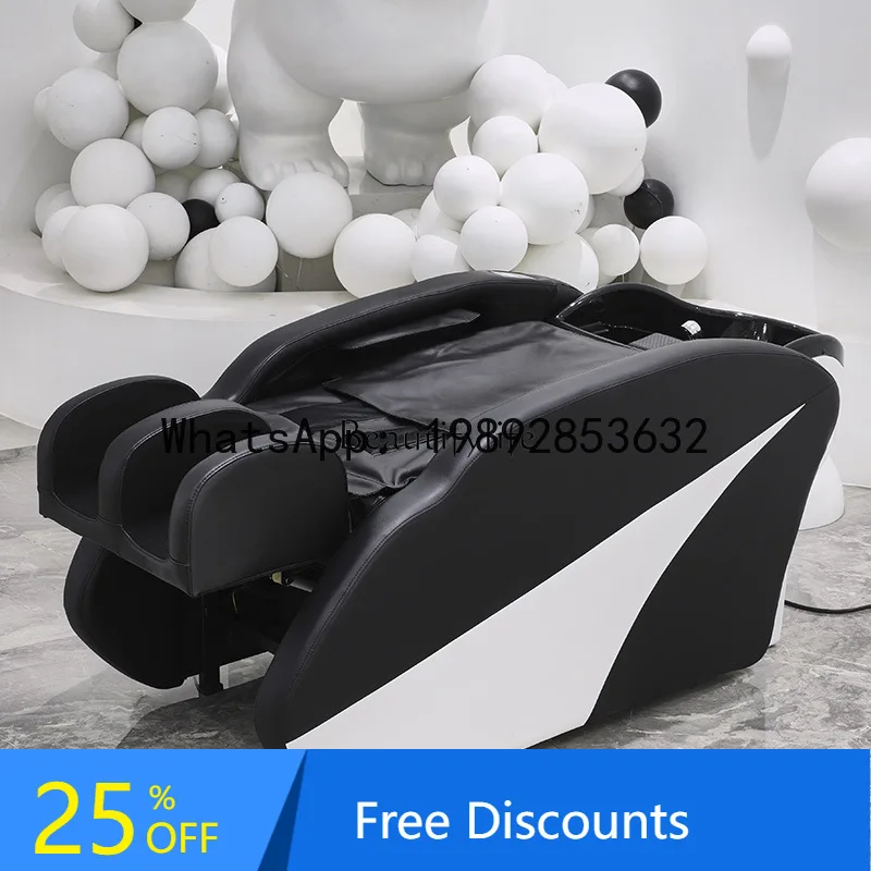 CC 01-자동 지능형 전기 마사지 샴푸 침대 이발소 두피 관리