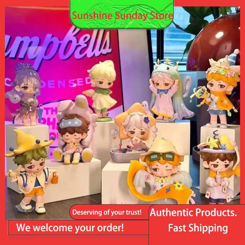 

Genuine Xiaoman Mann My Ingenious Imagination Series Blind Box Trendy Toys Desktop Decor Figurines Pvc Mysterious Box Gifts