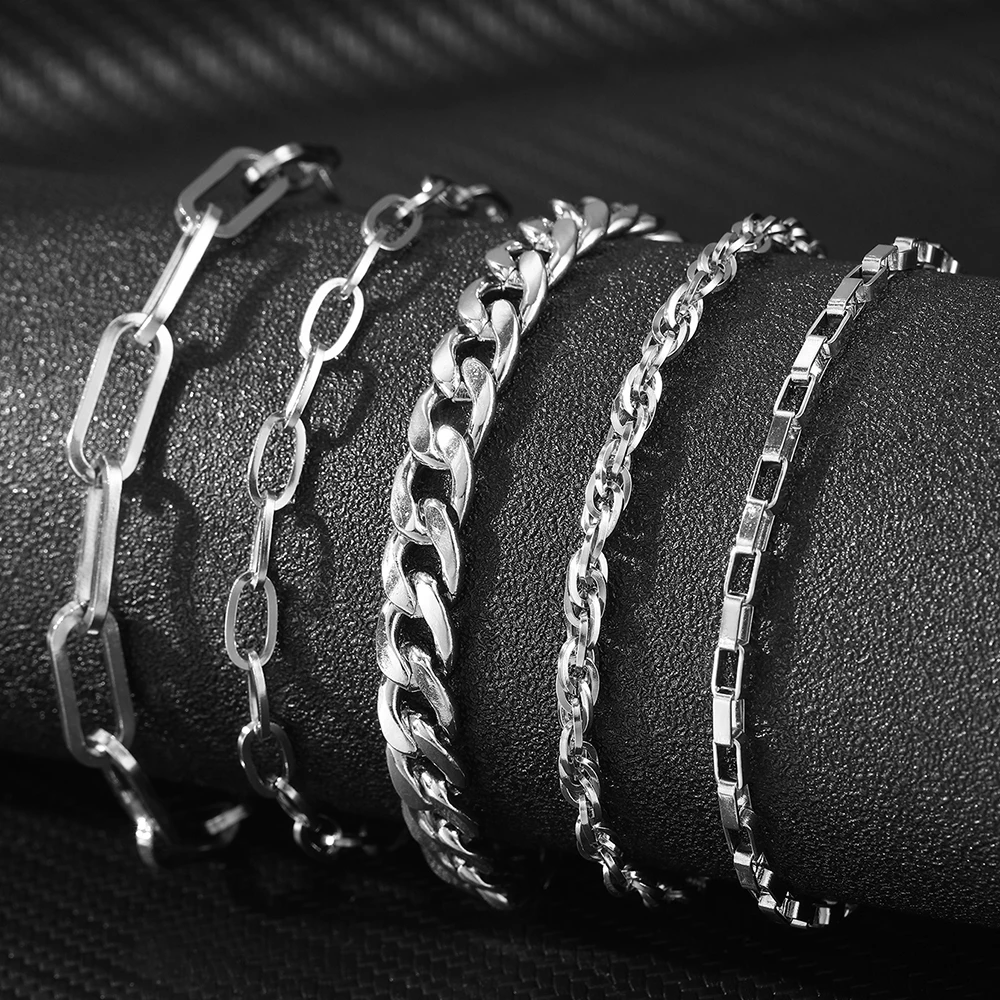 Stainless Steel Bracelets Exquisite Light Luxury Multi-Layer Chain Trendy Temperament Bracelets For Women Jewelry Everyday Wear