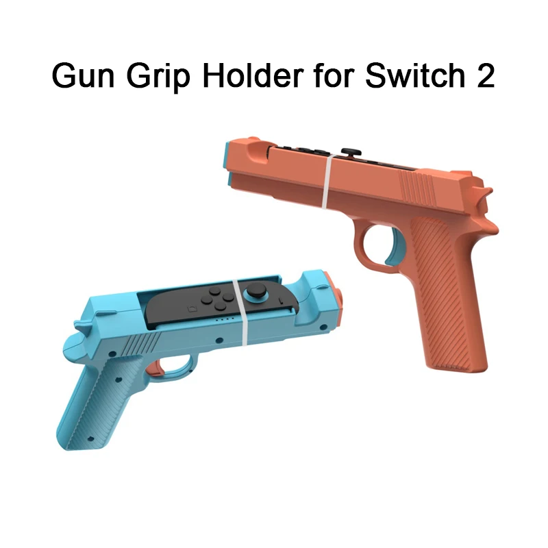 

Держатель контроллера пистолета для стрельбы, держатель пистолета для Switch 2, Joy-Con, Resident Evil, Sniper Elite, Doom, охотничий симулятор и так далее