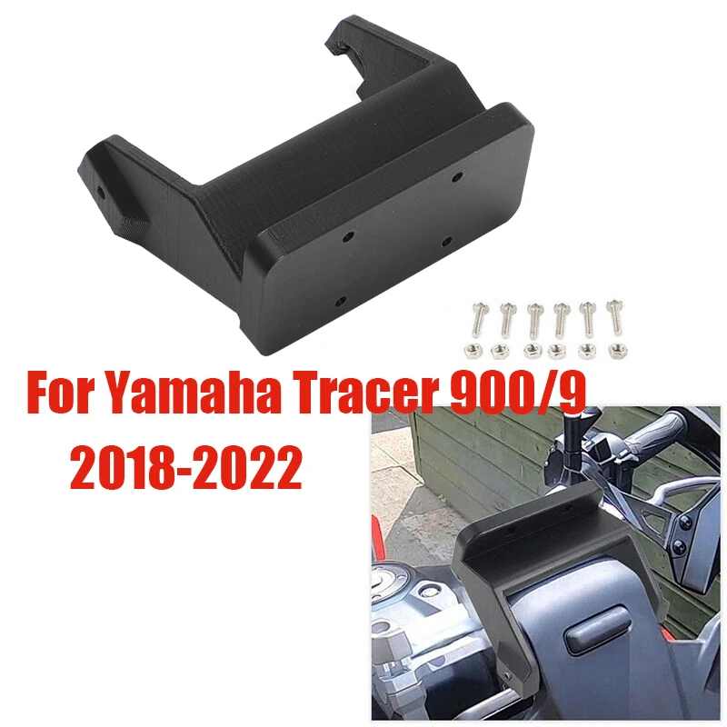 Navigation Mount Mounting Bracket Adapter Holder For Yamaha Tracer 900/9 2018-2020 2021 2022 Motorcycle GPS Smart Phone Holder