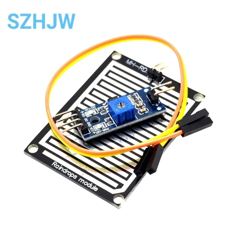 1/5/10PCS 3.3-5V Rain Raindrops Sensitive Detection Sensor Module Weather Humidity for Arduino Diy Kit