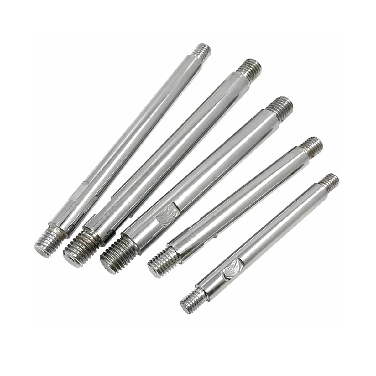

Stainless Steel Double Headed Threaded Screw Machine Control Rod Long/spherical Handle M6M8M10M12