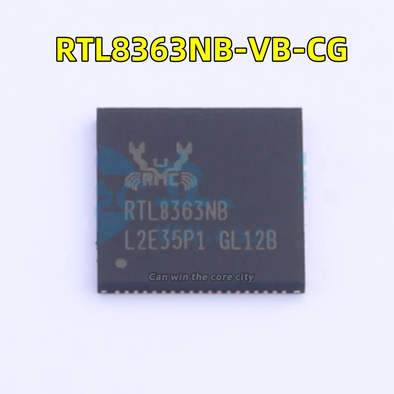 1-100 PCS/LOT New RTL8363NB-VB-CG silk-screen RTL8363NB package: QFN-76 Ethernet chip