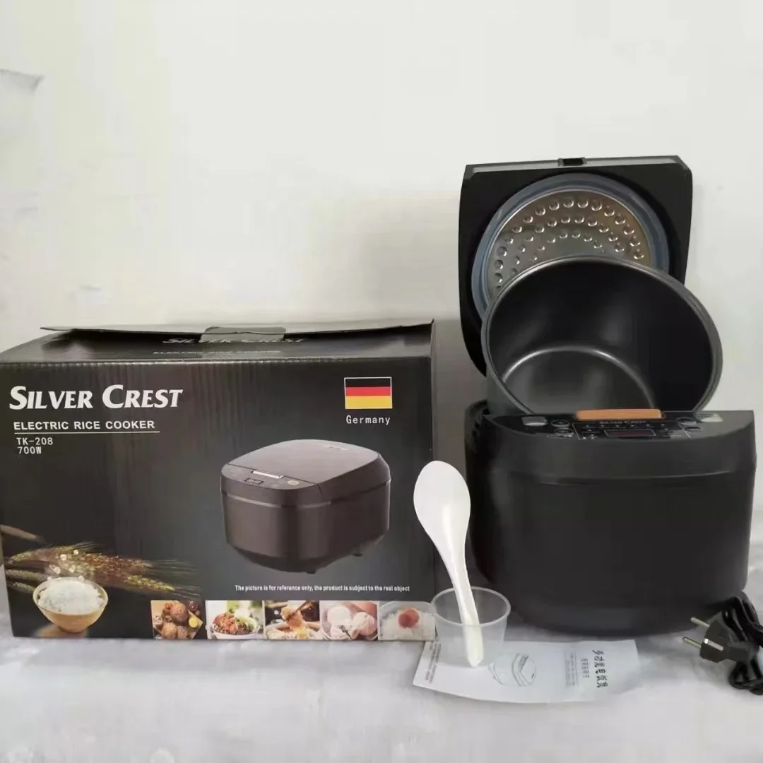 silver crest 5L food steamer grains cake yogurt electric rice cooker with 24 hours delay timer