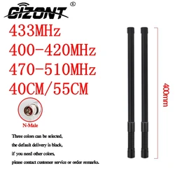 400-420/470-510MHz LORA Antenna 433MHz LoRaWAN antenna Outdoor waterproof omni high-gain FRP antenna Long Distance Transmission