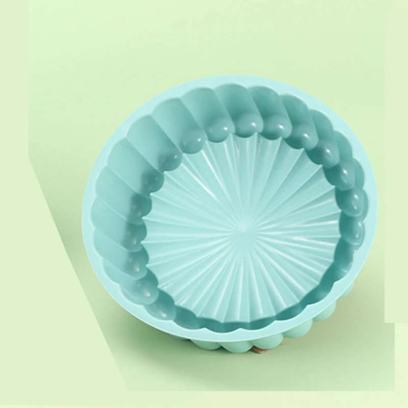 Teglia rotonda in Silicone torte di Charlotte teglia da forno spugna Flan stampo fragola Cheesecake teglia da cucina stampi in Silicone