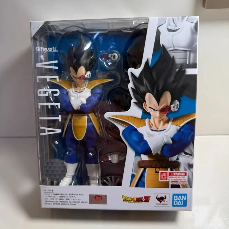 In Voorraad BANDAI Originele S.H.Figuarts DRAGON BALL VBGETA NAPPA SDCC SHF Action Figure Model Speelgoed Cadeau voor Kid Foam Box Verpakking - afbeelding 1